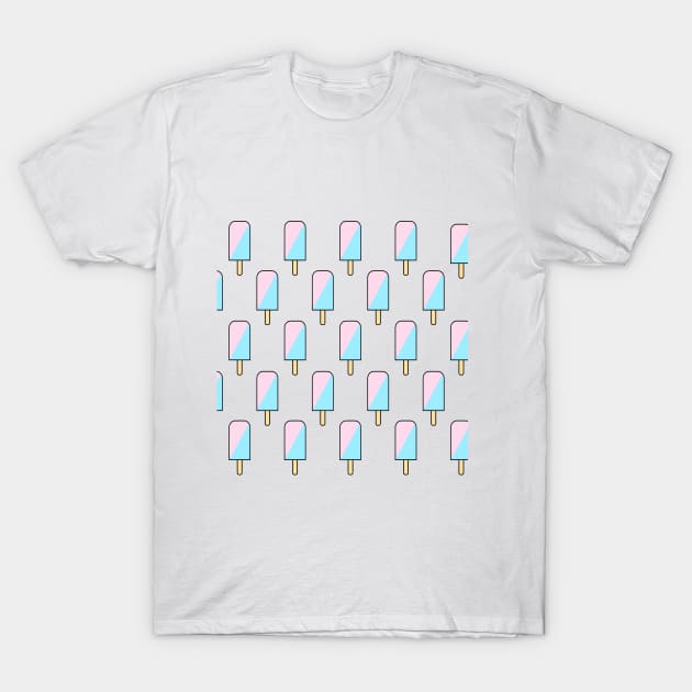 Ice cream pattern T-Shirt by DarkoRikalo86